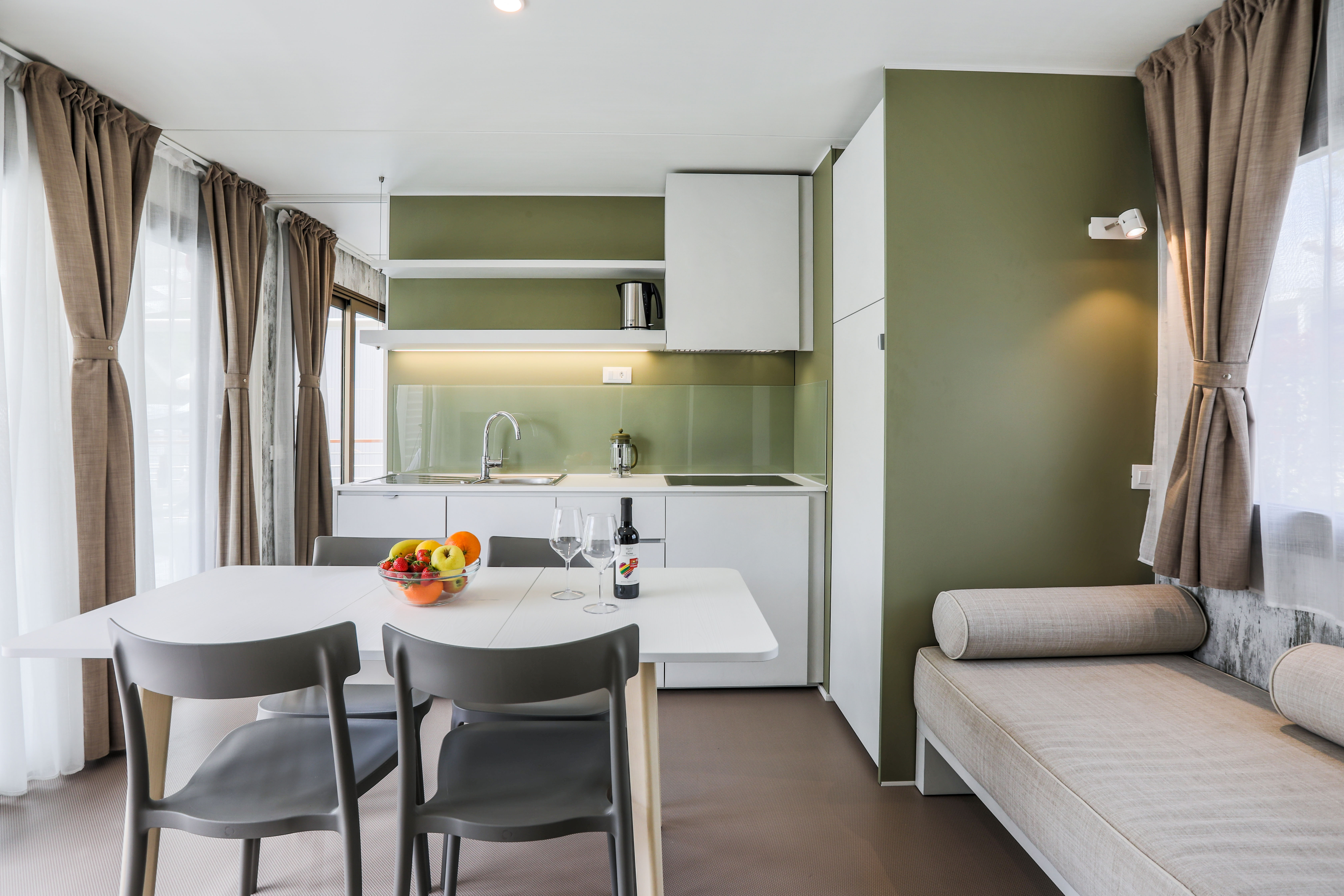 Glampingunterkunft: Verzasca Lodge 5 auf Campofelice Camping Village