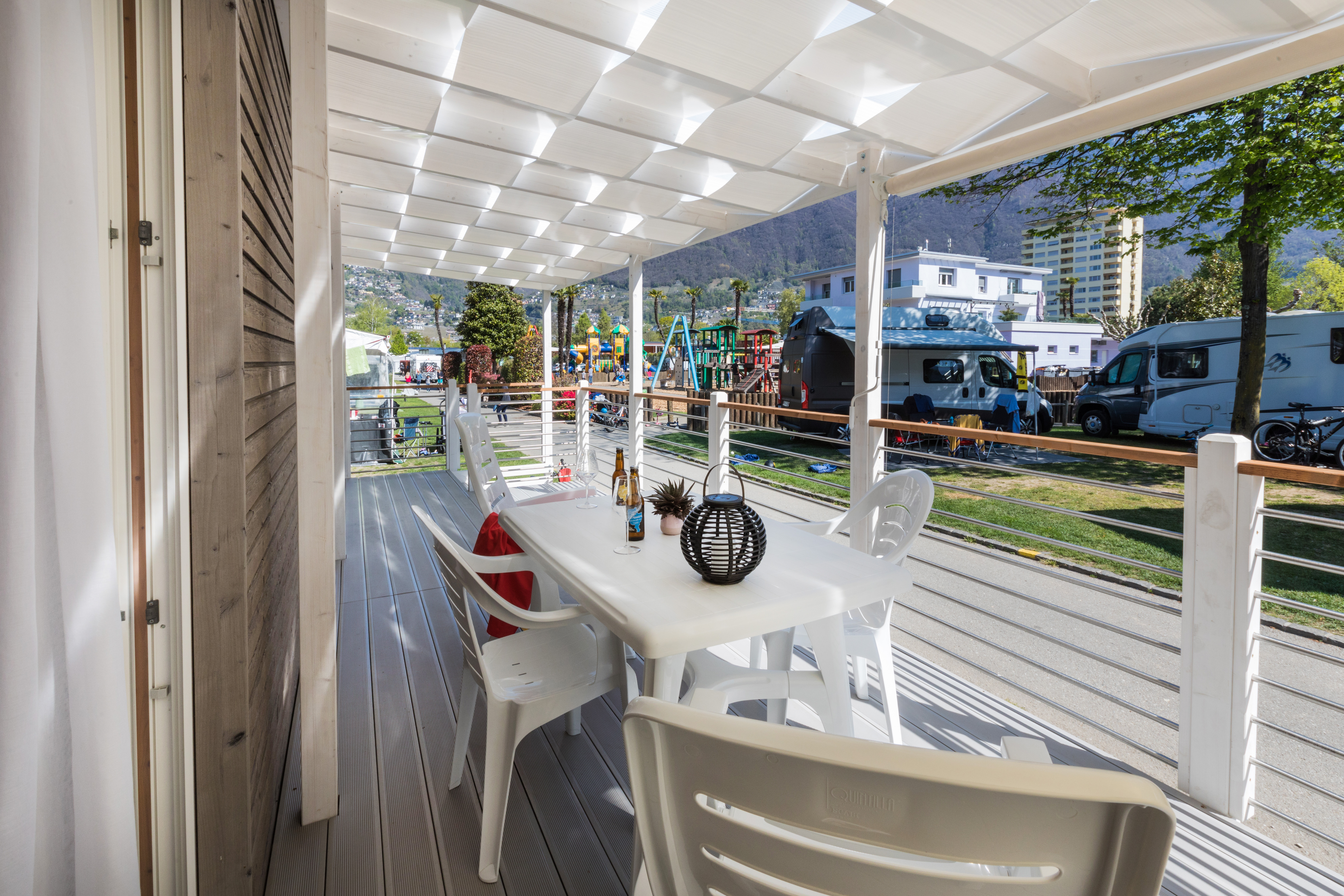 Luxuscamping - Kühlschrank - Schweiz - Campofelice Camping Village Prestige Ibisco auf Campofelice Camping Village