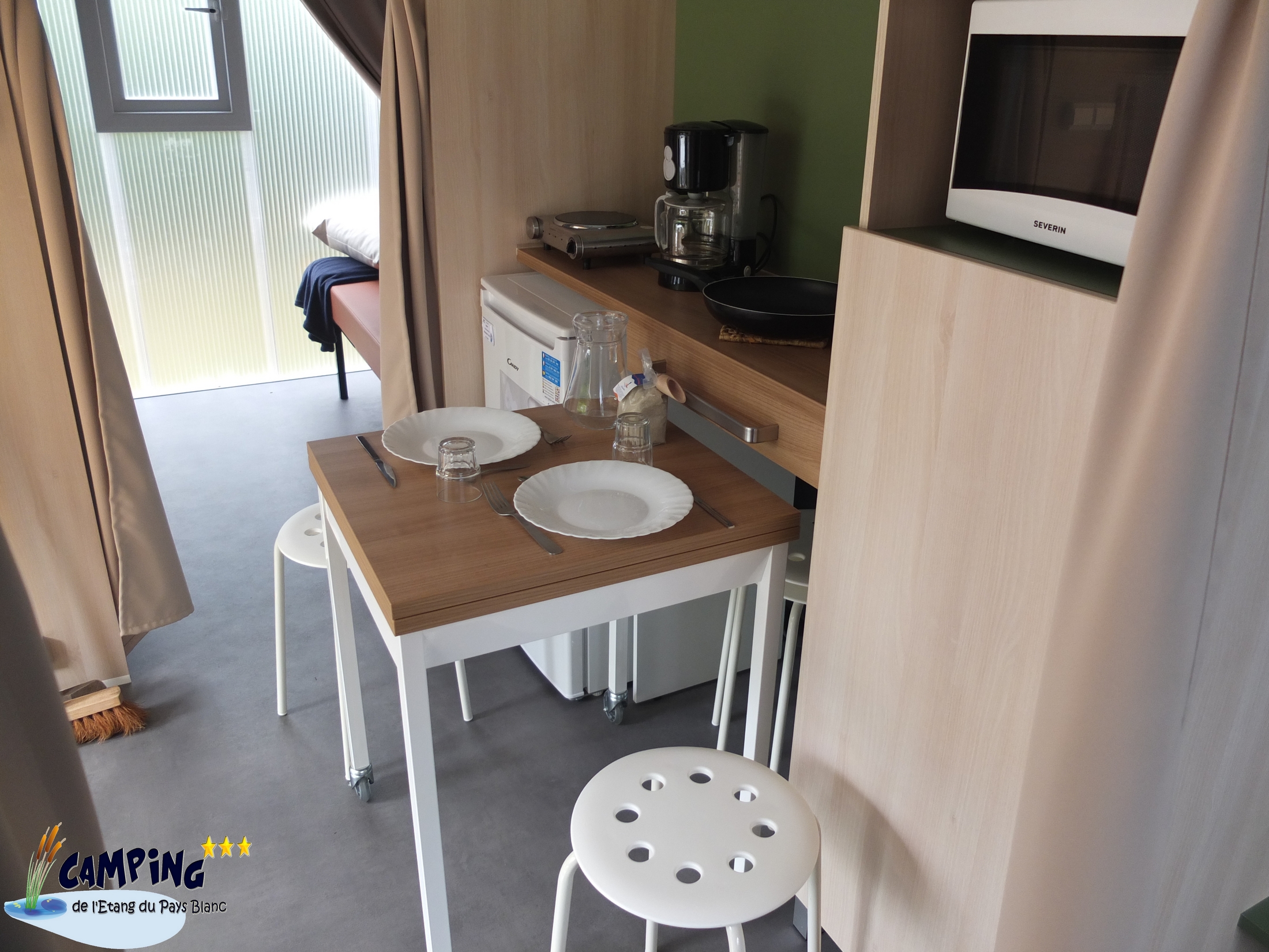 Camping de luxe - Guerande (Pays de la Loire) - Camping de l’Etang Coco Sweet auf Camping de l'Etang