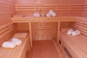 Glampingunterkunft: Sauna - Camping Pod