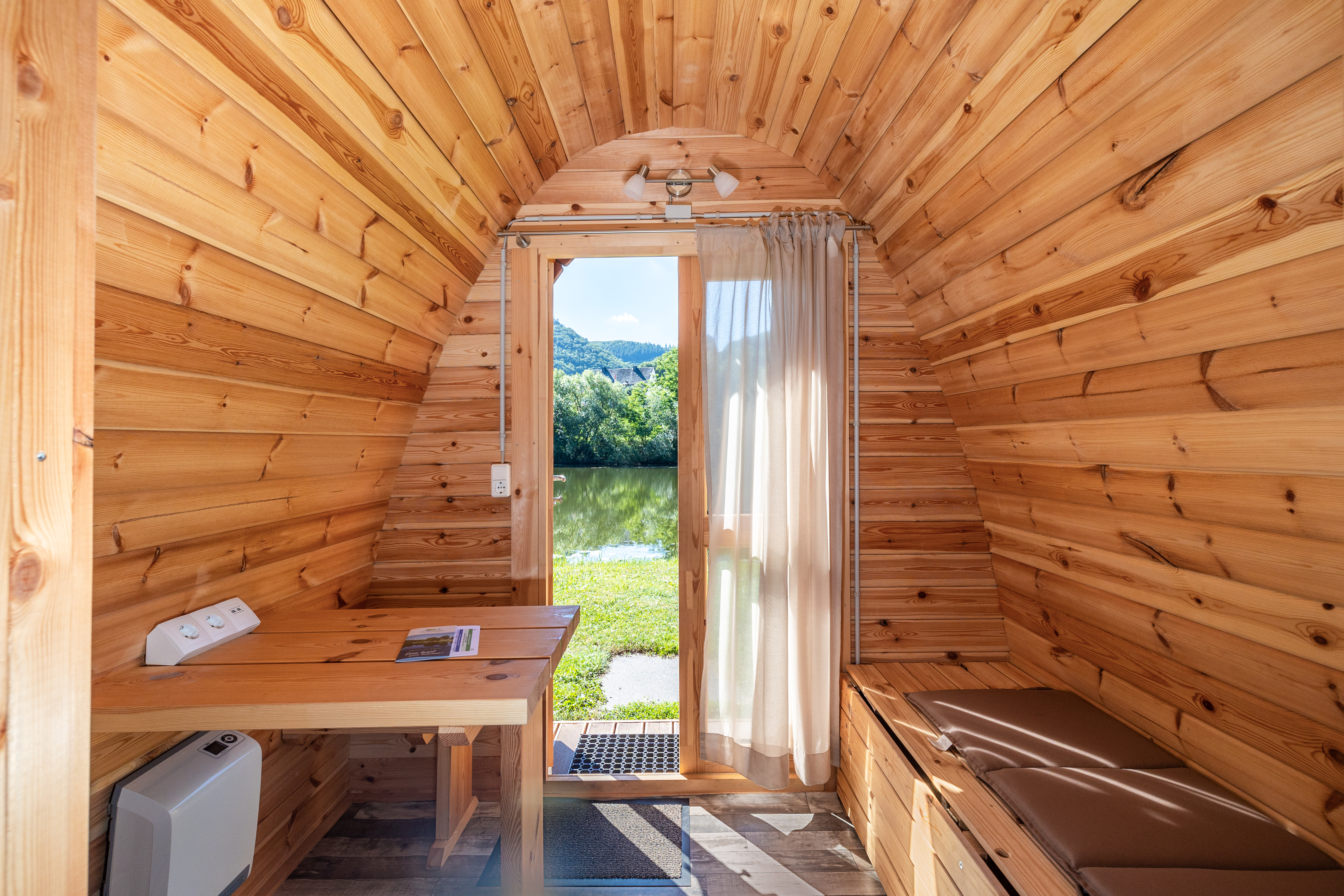 Glampingunterkunft: Campingplatz Mosel Islands