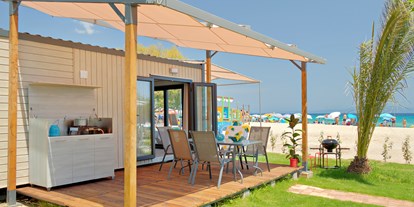 Luxuscamping - Makedonien und Thrakien  - beach house - armenistis Camping and Bungalows
