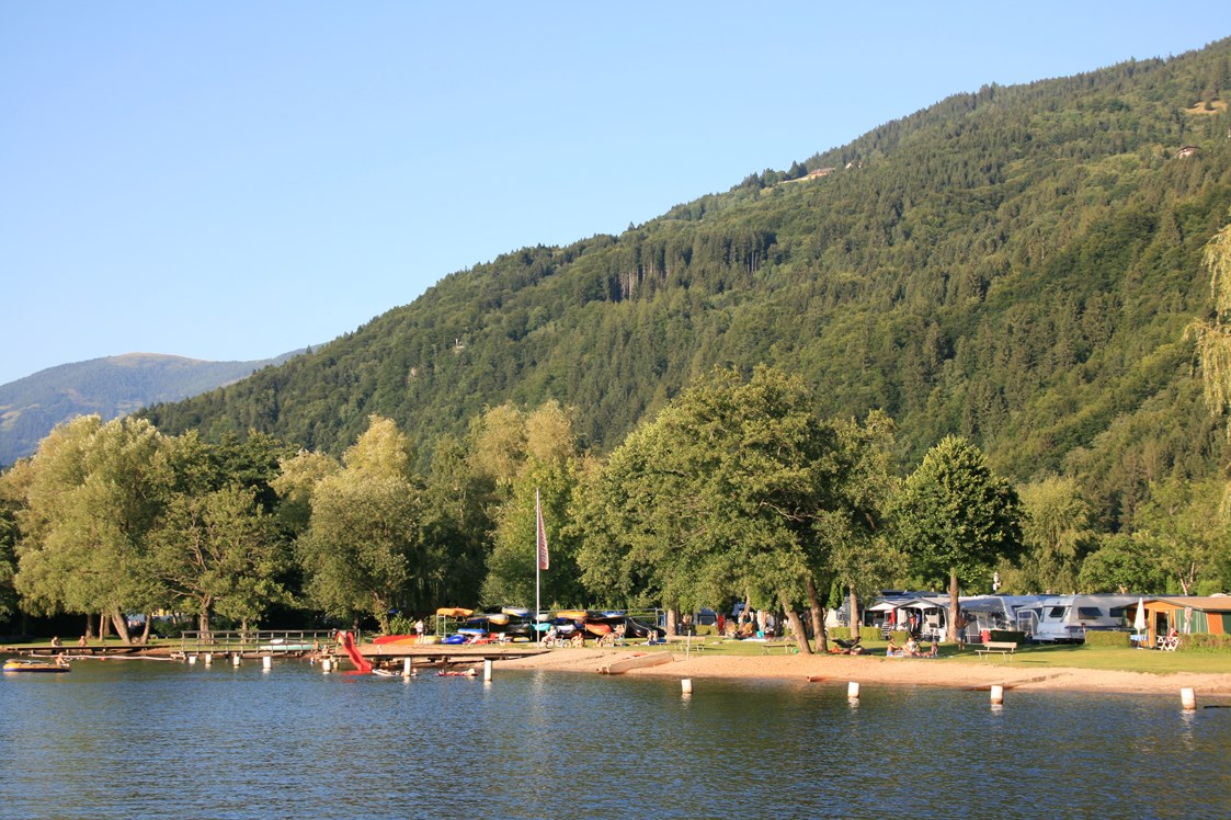 Glampingunterkunft: Strand von Camping Brunner - Chalets auf Camping Brunner am See