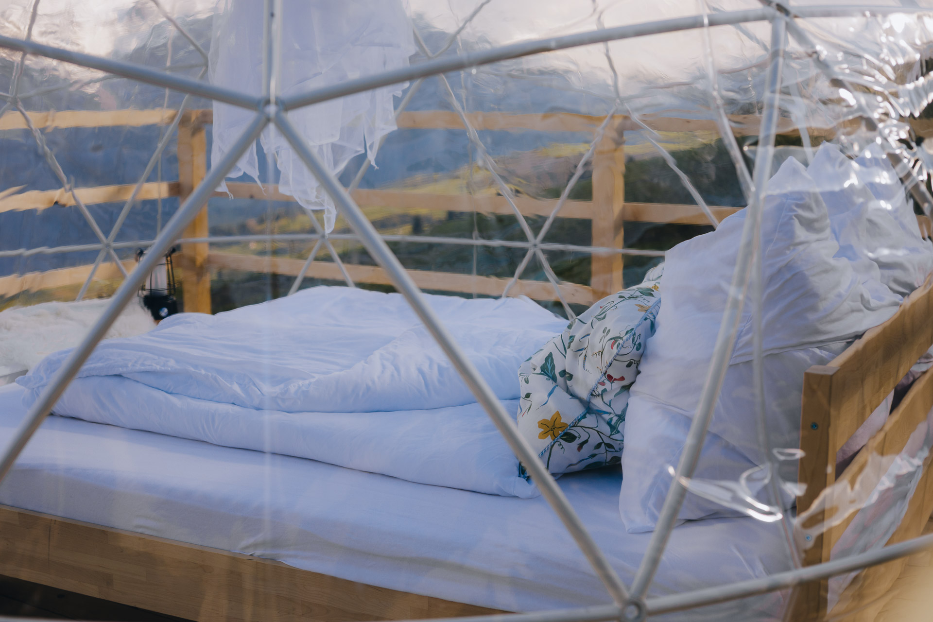 Glampingunterkunft: Adventurly Bubble-Suite