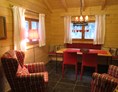 Glampingunterkunft: Landhaus - Wohnküche - Blockhäuser auf Camping Langenwald