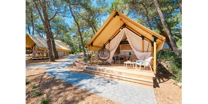 Luxuscamping - Glamping Zelt Typ Premium - Glamping Zelt Typ Premium auf Camping Čikat 