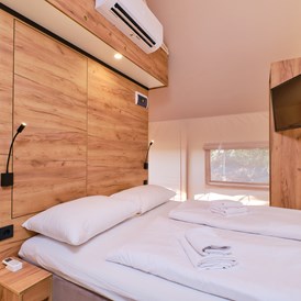 Glampingunterkunft: Schlafzimmer - Glamping Zelt Typ Premium auf Camping Čikat 
