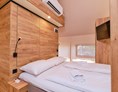 Glampingunterkunft: Schlafzimmer - Glamping Zelt Typ Premium auf Camping Čikat 