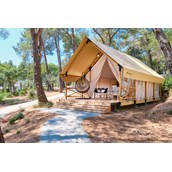 Luxuscamping: Glamping Zelt Typ Couple - Glamping Zelt Typ Couple auf Camping Čikat  