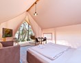 Glampingunterkunft: Schlafzimmer auf der anderen Seite - Glamping Zelt Typ Couple auf Camping Čikat  