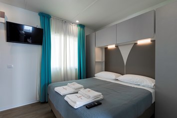 Glampingunterkunft: Doppelzimmer - Mobilheim Venice Platinum auf Camping Ca' Pasquali Village