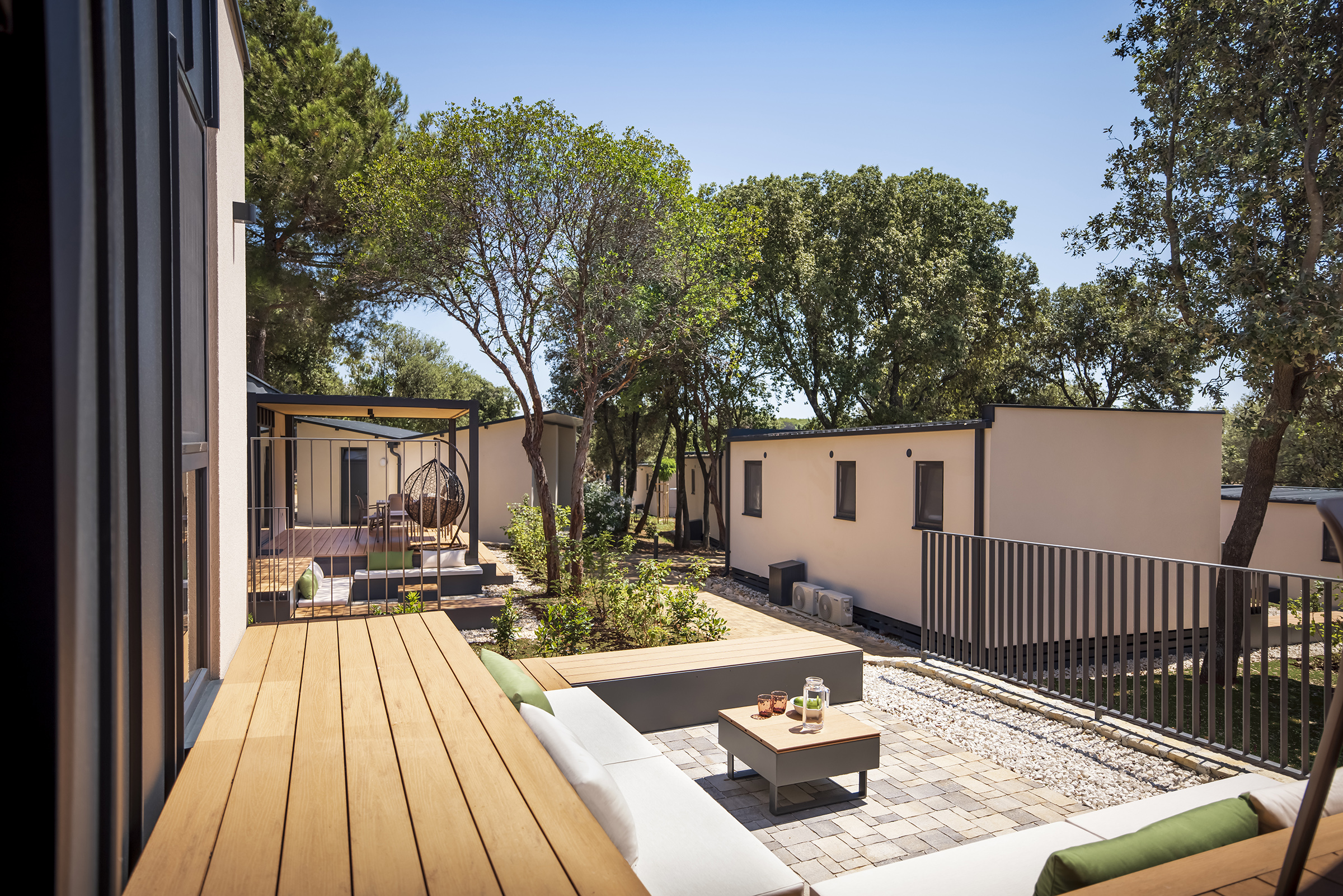 Glampingunterkunft: Mobilheime auf Campingplatz Amarin