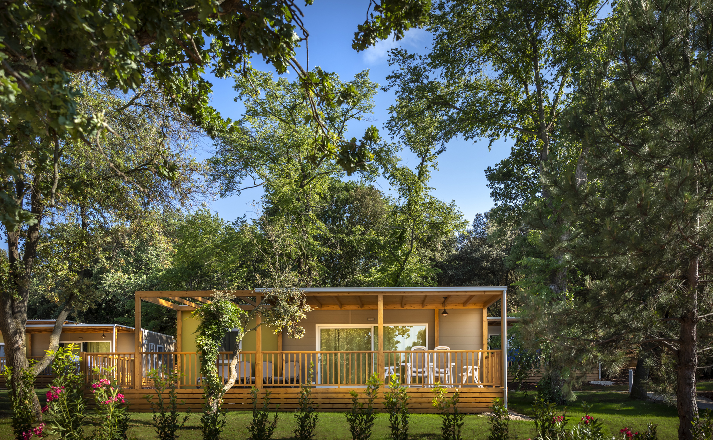 Glampingunterkunft: Mobilheime auf Campingplatz Porto Sole