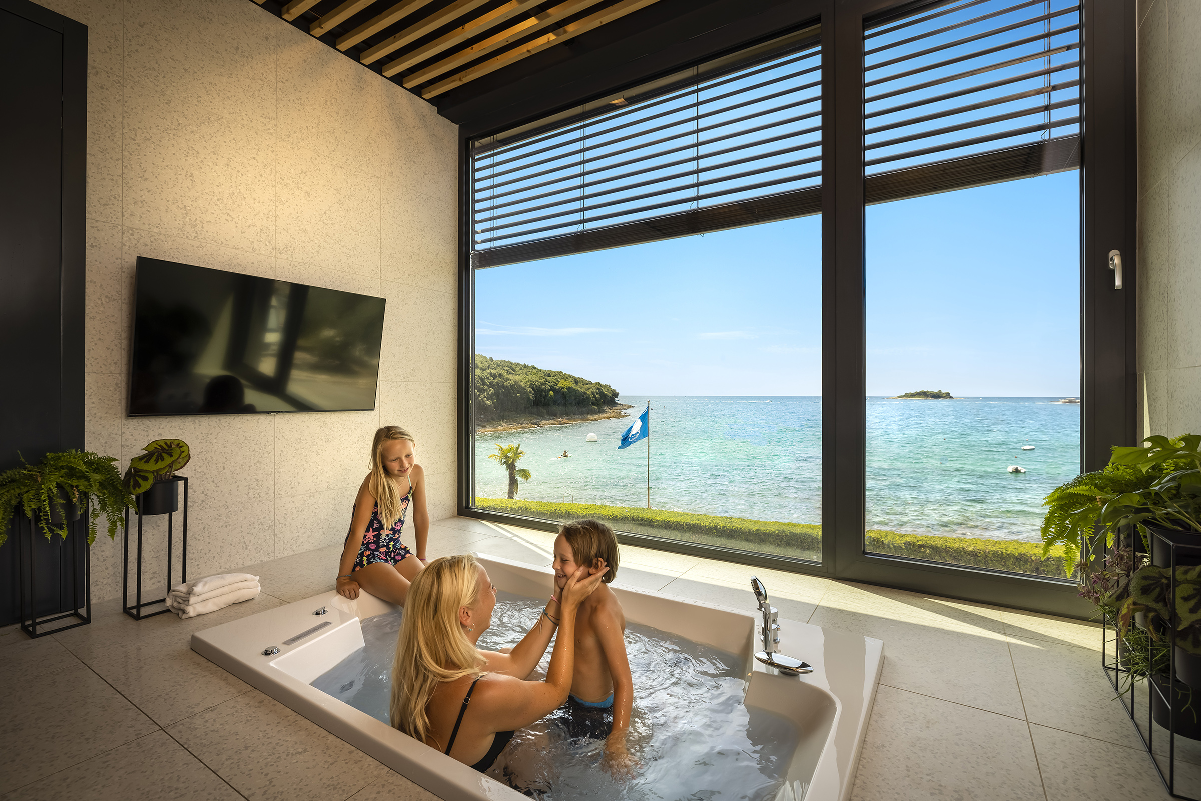 Glampingunterkunft: Mobilheime auf Campingplatz Porto Sole