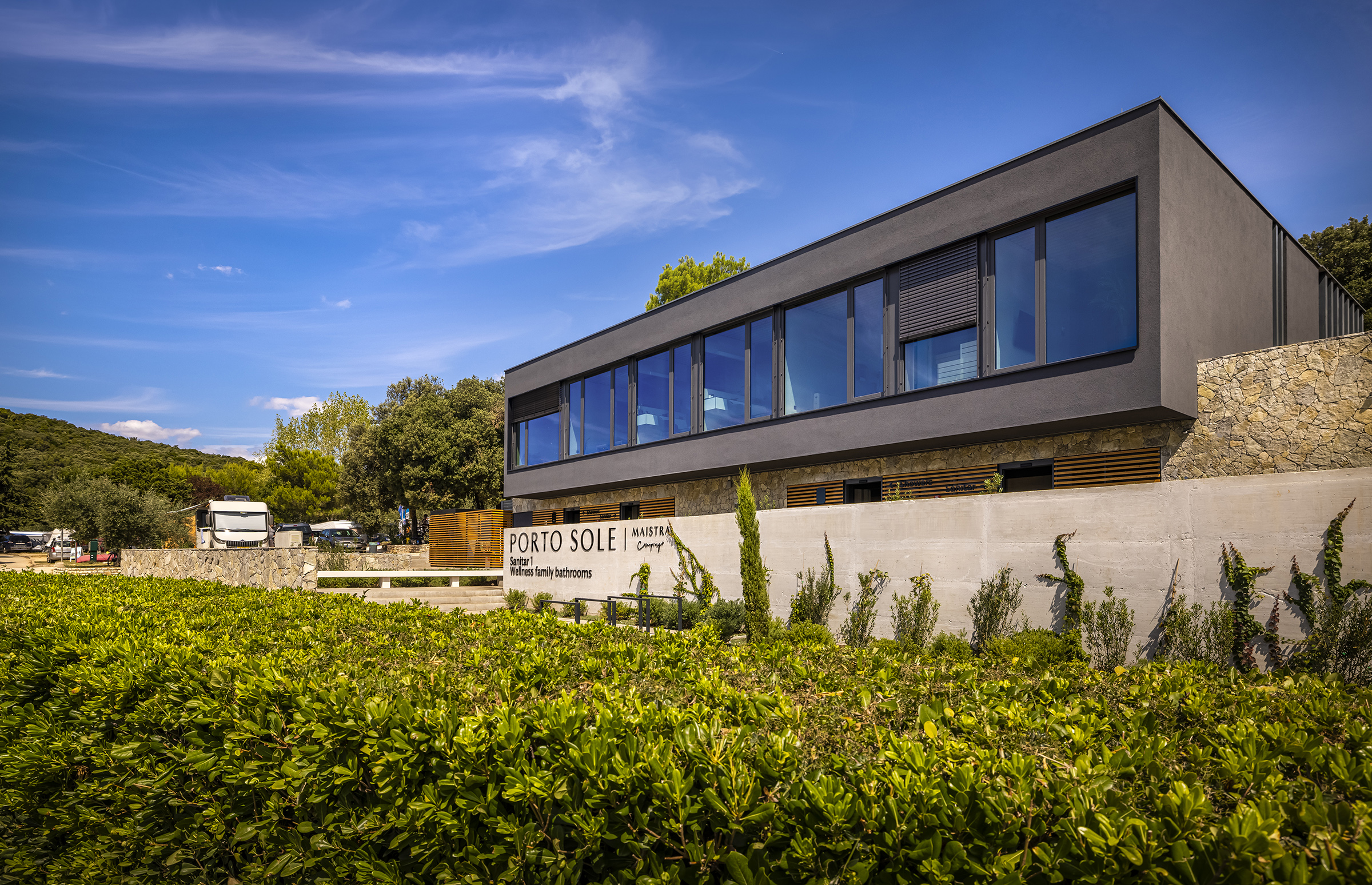 Glampingunterkunft: Mobilheime auf Campingplatz Porto Sole