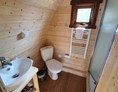 Glampingunterkunft: Badezimmer - Schnuckenbude auf Campingplatz "Auf dem Simpel"