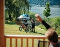 Glampingunterkunft: Ankommen und  Wohlfühlen - Premium Mobilheime mit Terrassen am Terrassen Camping Ossiacher See