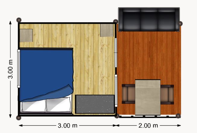 Luxury camping - Ostsee - Mobilheime direkt an der Ostsee - Campingplatz Wackerballig Safarizelt