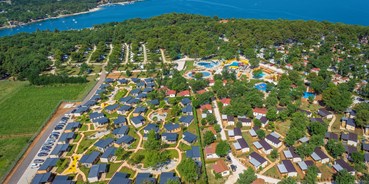 Luxuscamping - Terrasse - Novigrad - Mobilheim Comfort auf Lanterna Premium Camping Resort