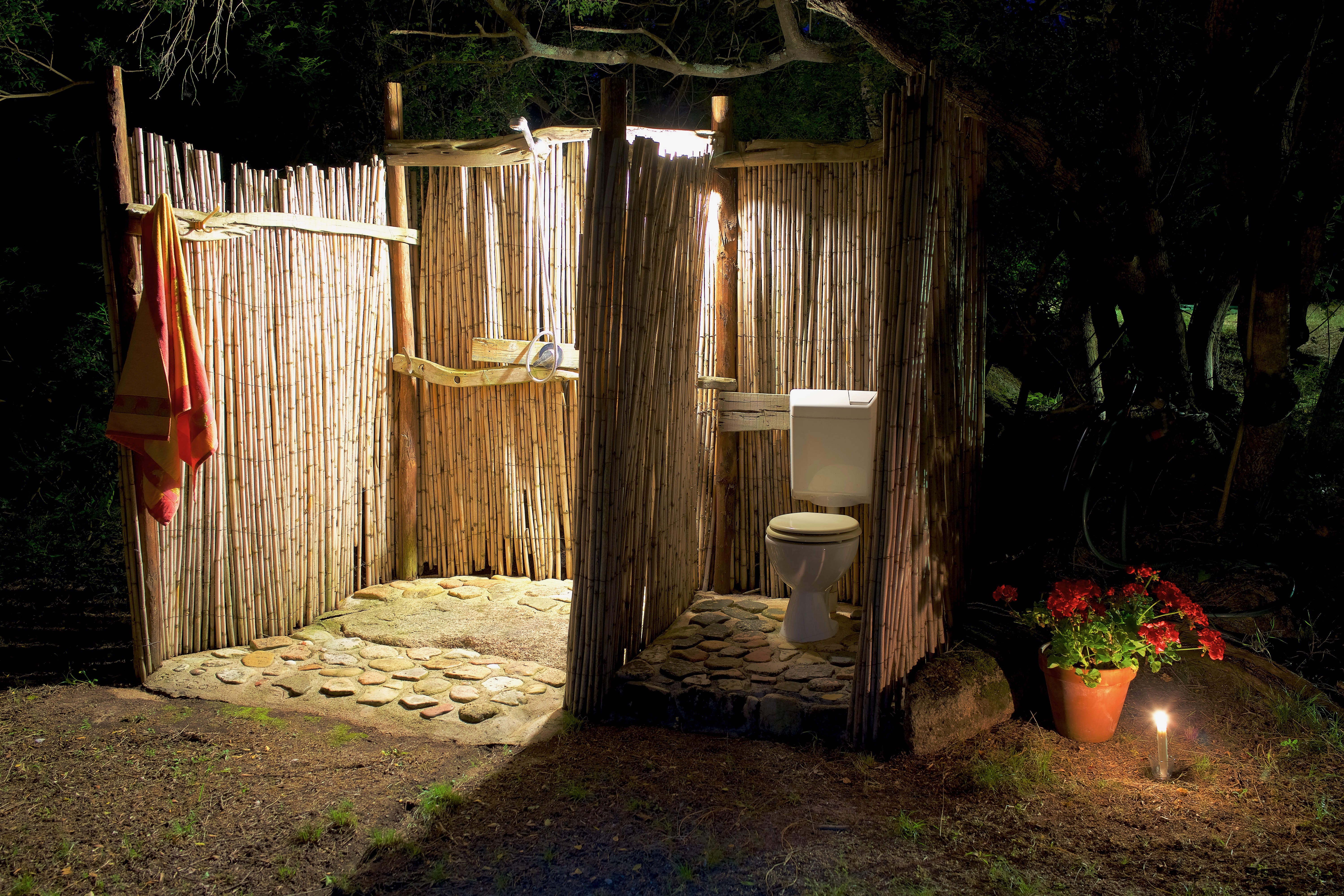 Glamping: Wellness Center - Königszelt in Sardinien