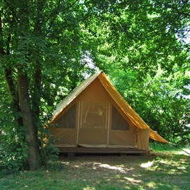 Glamping: Zelt Toile & Bois Indigo - Camping Indigo Lyon