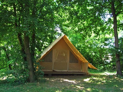 Luxuscamping - Rhône-Alpes - Zelt Toile & Bois Indigo - Camping Indigo Lyon