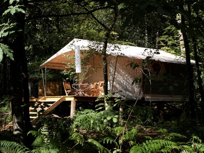 Luxury camping - Lodge La Grande Oust - La Grande Oust