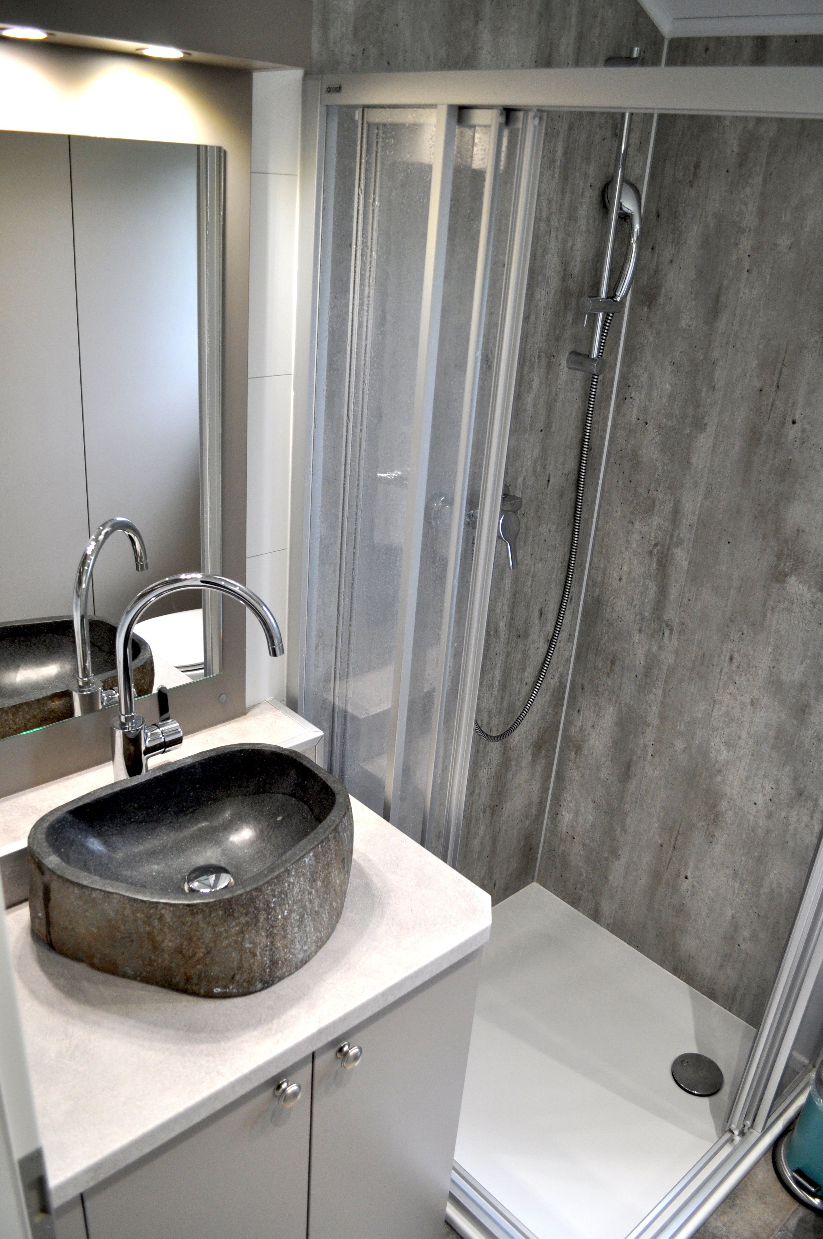 Luxe kamperen - Spielplatz - Niederrhein - 2+2 Chalet - Chalets/ Mobilheime am Freizeitpark Wisseler See