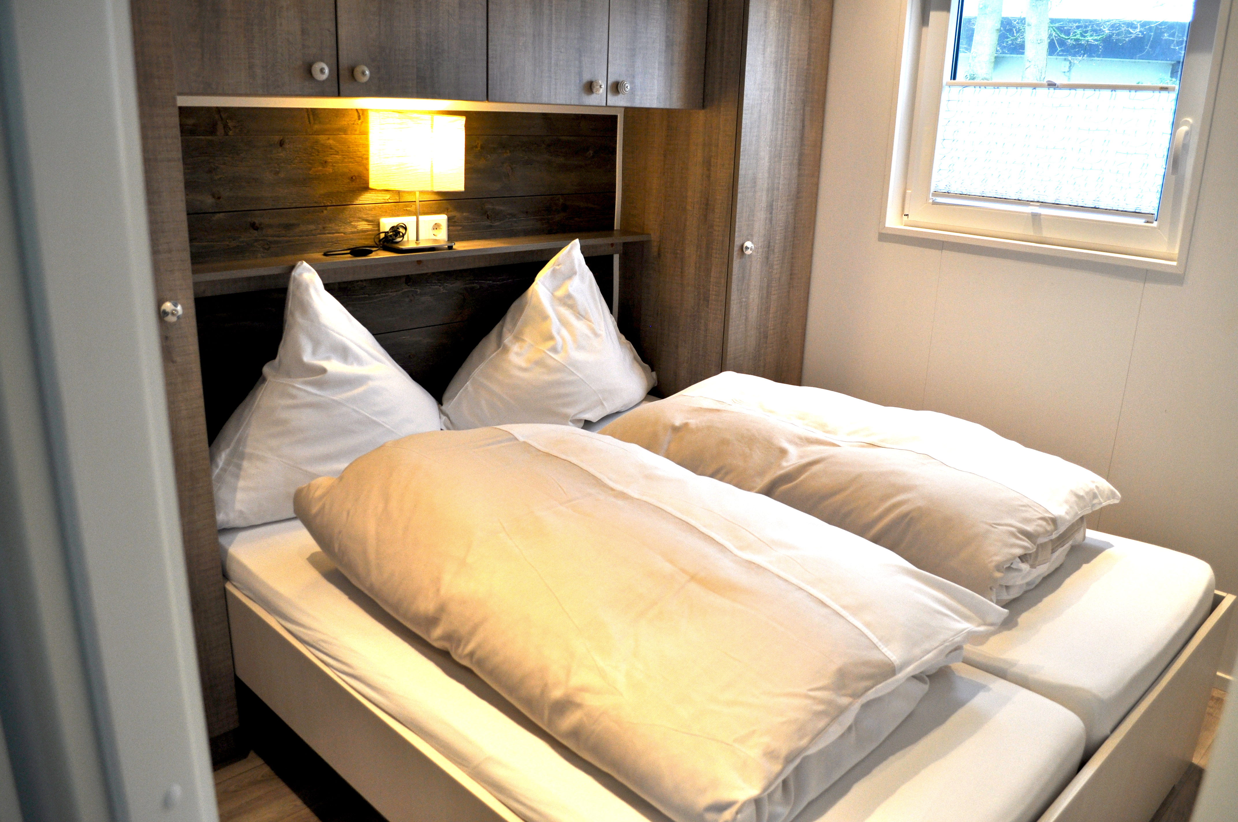 Glamping: 4er Chalet - Freizeitpark Wisseler See