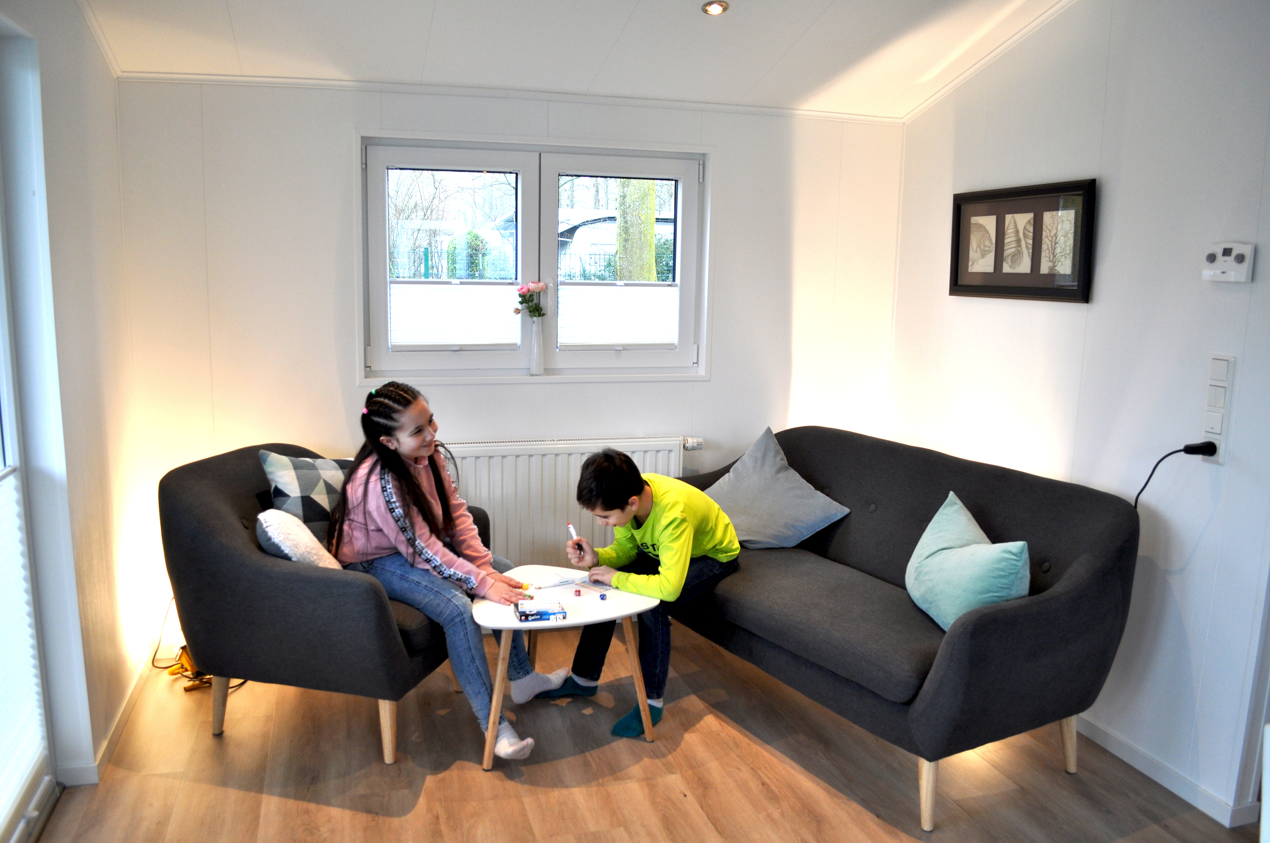 Glamping: 5er Chalet - Freizeitpark Wisseler See