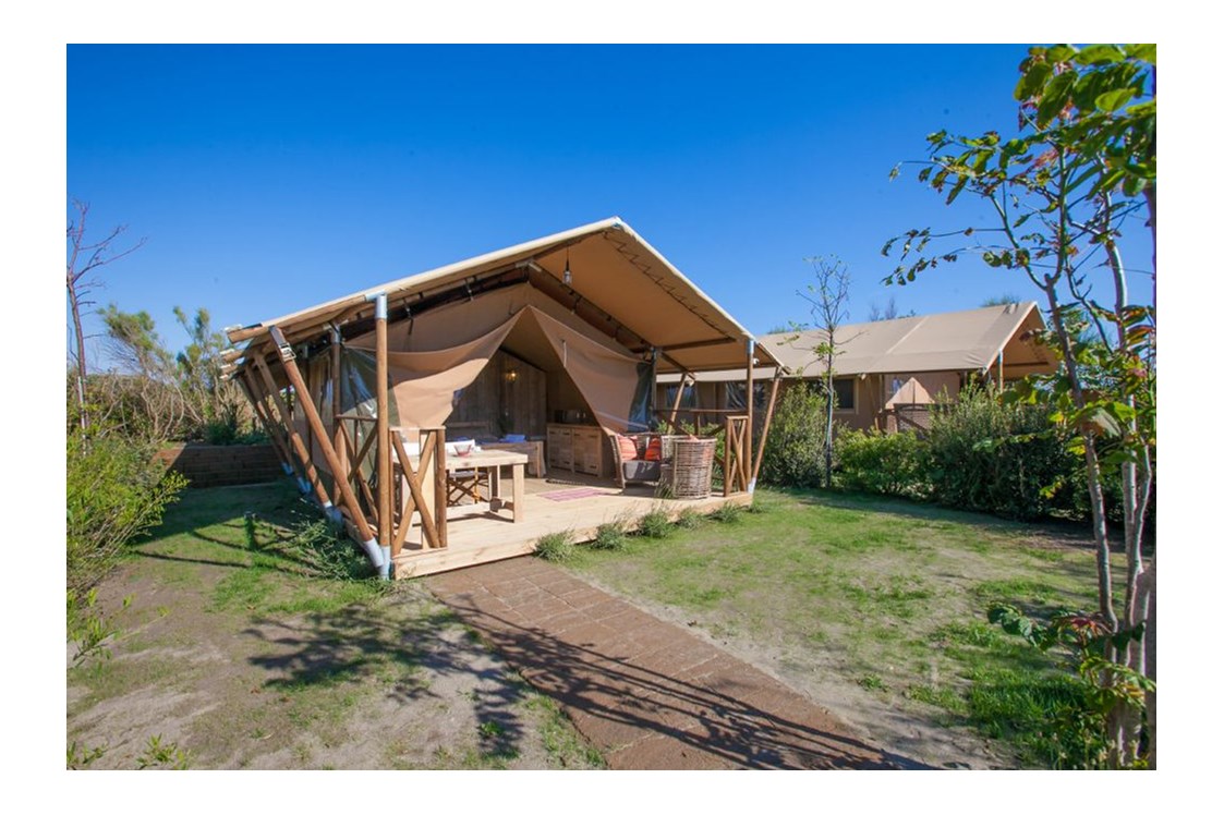 Glamping: Zelt im Safari-Stil - Camping Village Poljana - Suncamp