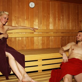 Glamping: Sauna im Fit&Relax-Bereich 

 - Ostseecamping Ferienpark Zierow