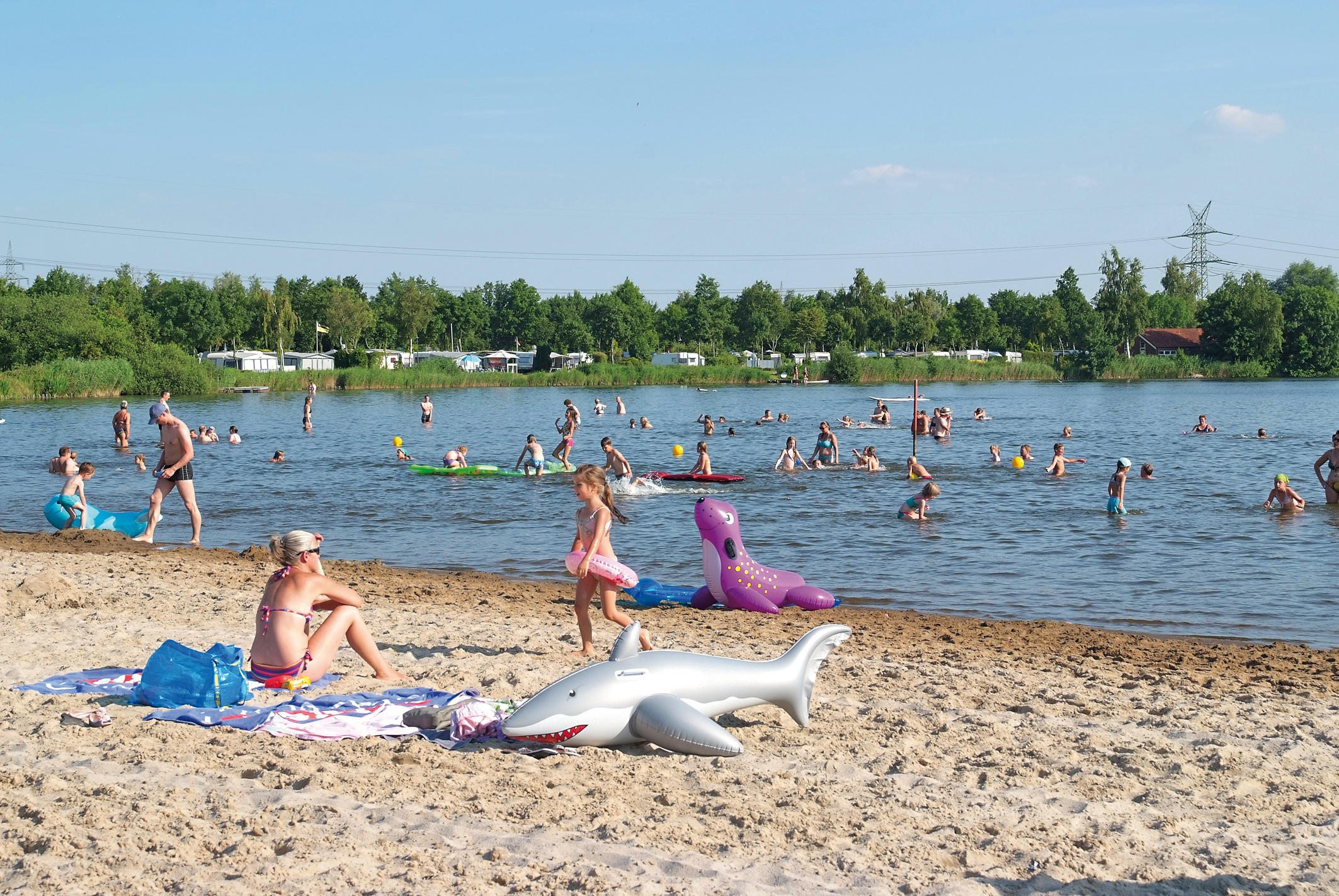 Glamping: Unser Badesee - Freizeitpark "Am Emsdeich"
