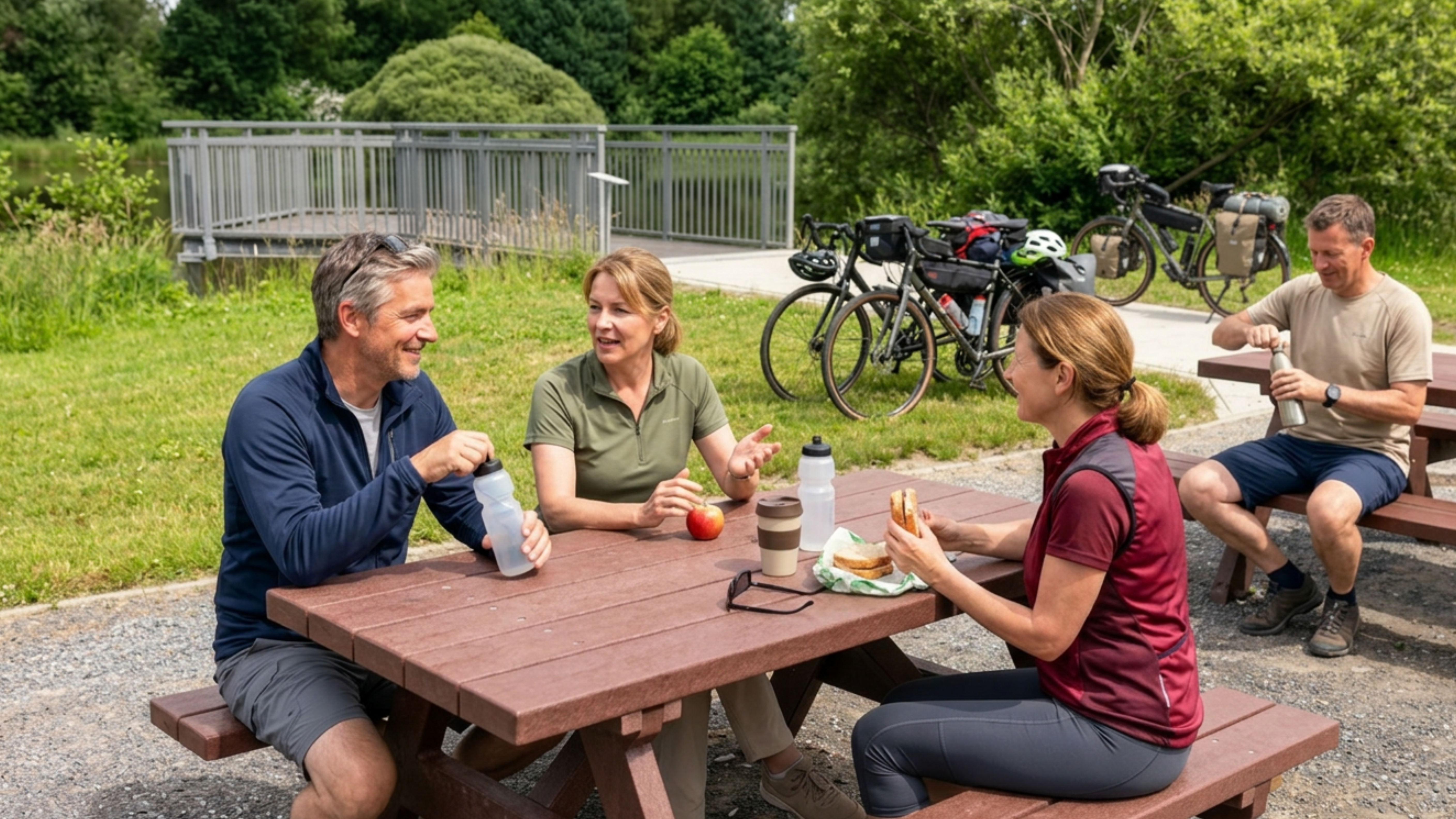 Glamping: Ausflüge und Picknick im Naturresort am Emsdeich in Ostfriesland nahe der Nordsee, direkt zwischen Papenburg und Leer. Urlaub in der Natur mit der ganzen Familie! - Freizeitpark "Am Emsdeich"