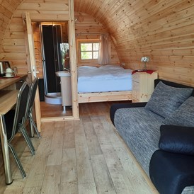 Glamping: Premium Pod mit Duschbad - Campotel Nord-Ostsee