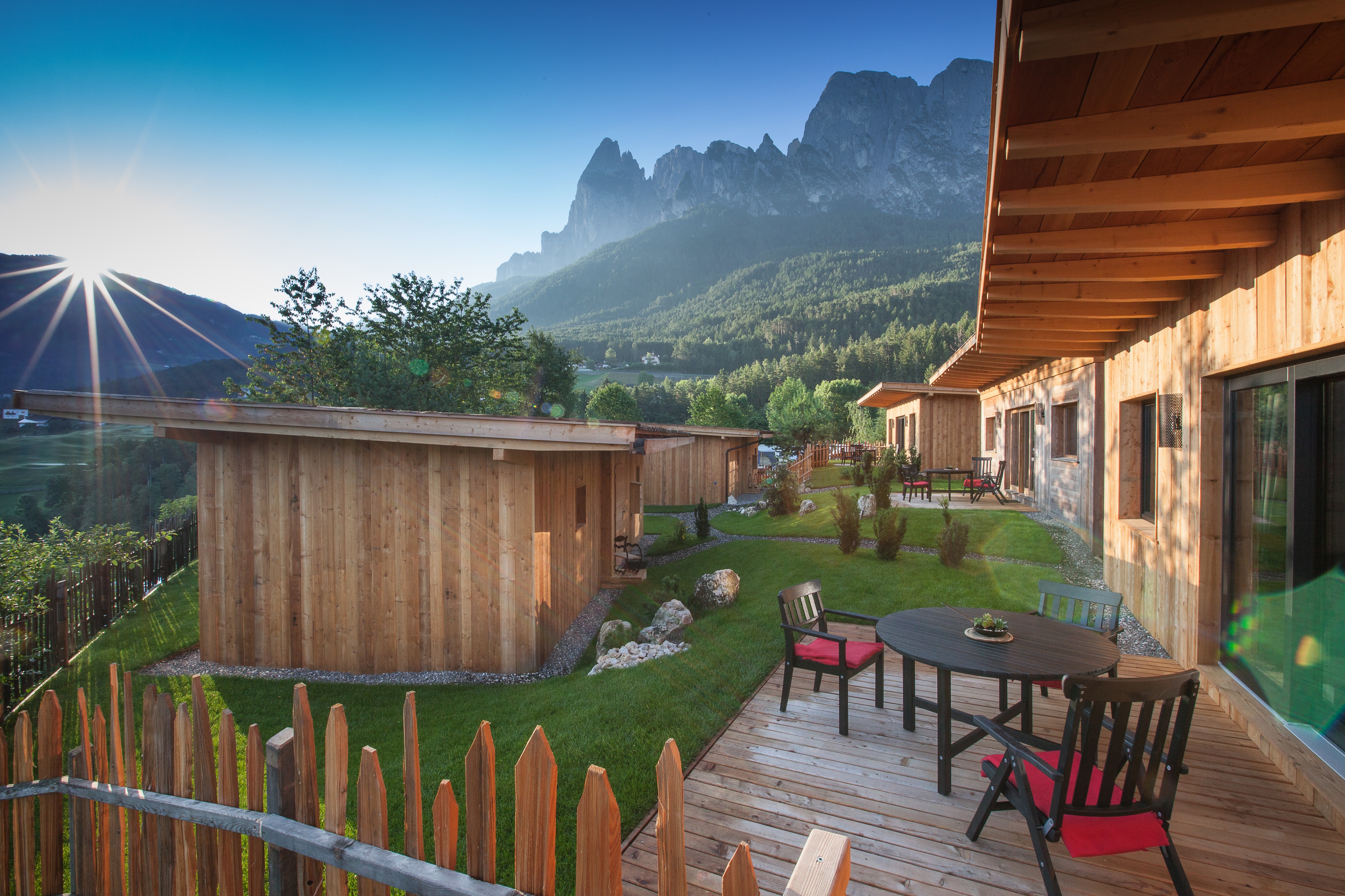 Glamping: Dolomiten Lodge - Camping Seiser Alm