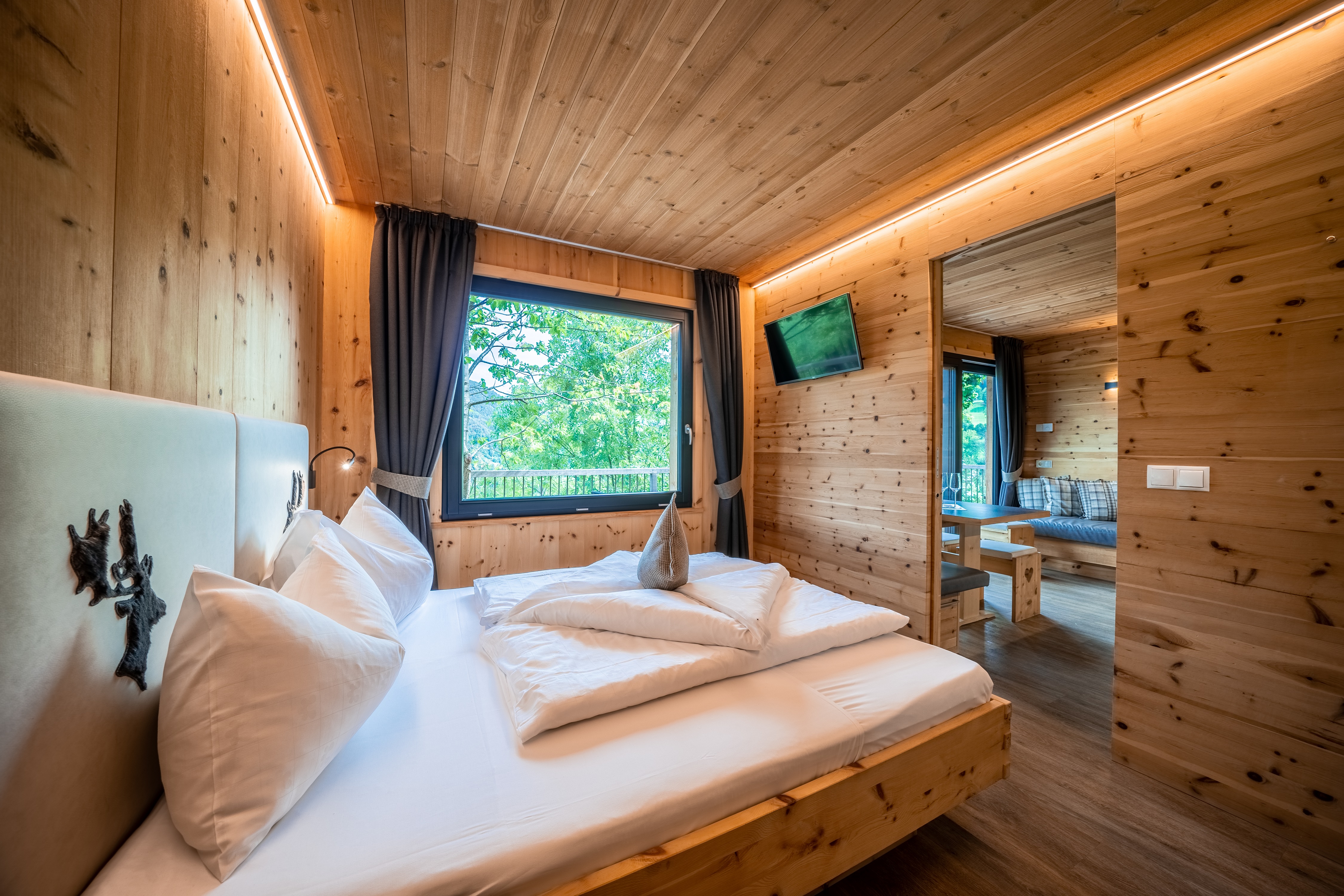 Glamping: Dolomiten Lodge - Camping Seiser Alm