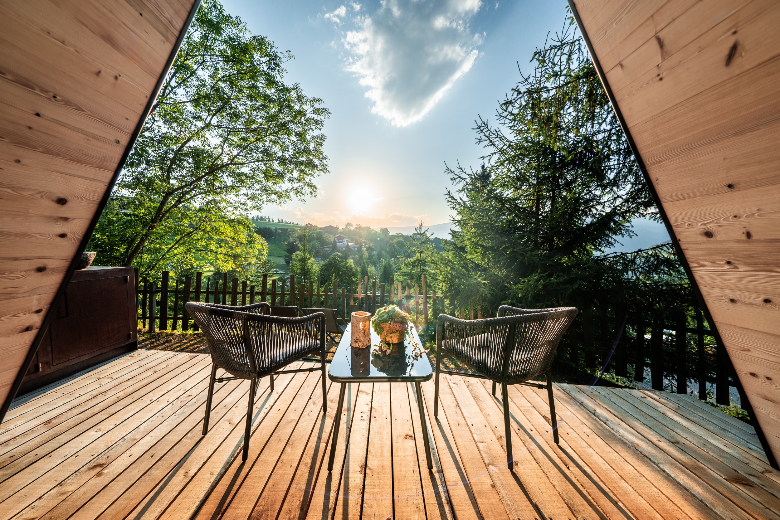 Glamping: Forest Tent - Camping Seiser Alm
