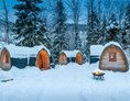 Glamping: PODhouses im Winter - Camping Atzmännig