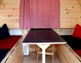 Glamping: Ausziehbarer Tisch - Camping Pommernland