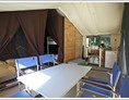 Glampingunterkunft: Zelt Toile & Bois Sweet - Innen - Zelt Toile & Bois Sweet für 5 Pers. auf Camping Huttopia Divonne