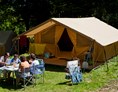 Glampingunterkunft: Zelt Toile & Bois Classic V - Aussen - Zelt Toile & Bois Classic für 5 Pers. auf Camping Indigo Lyon