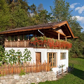 Glampingunterkunft: Sauna - Egerer Suite auf Camping Ansitz Wildberg