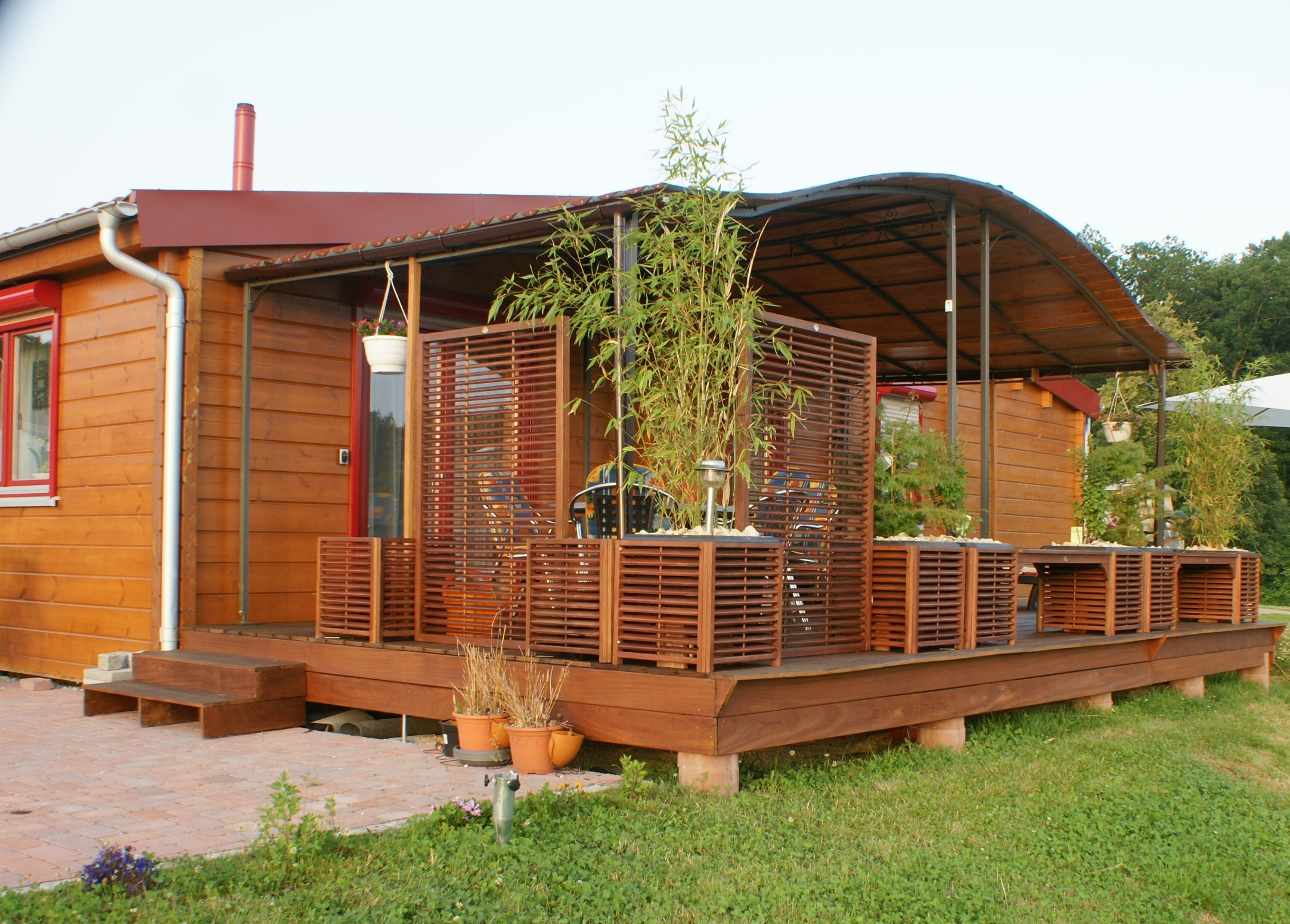 Camping de lujo - Art der Unterkunft: Bungalow - Bungalow Romantik  - Camping & Ferienpark Orsingen Bungalows auf Camping & Ferienpark Orsingen