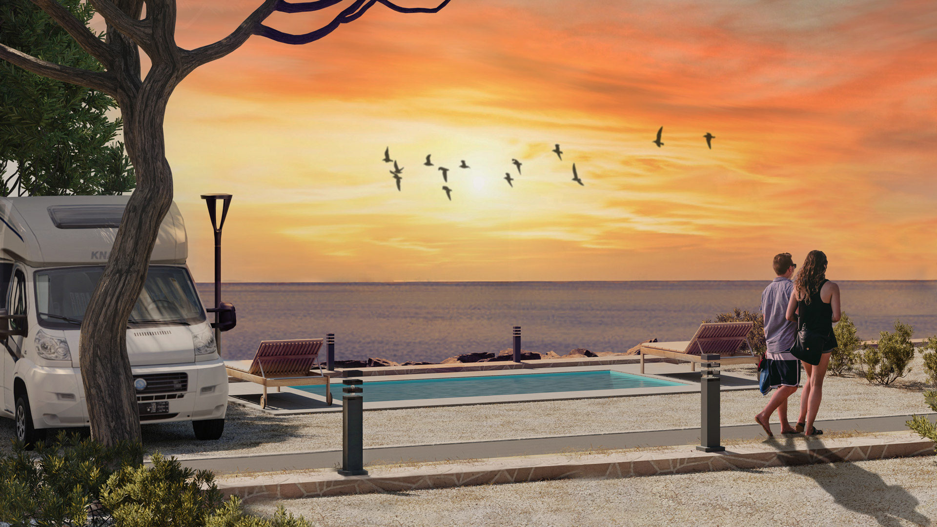 Camping de lujo - Imbiss - Dalmacia - Avalona Camping Pitches with pool  - Aminess Style Camping Avalona Resort 5*