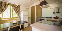 Luxuscamping - Dreizimmer Mobilheim Komfort - Küche und Essen - Dreizimmer Komfort Mobilheim (24 qm)