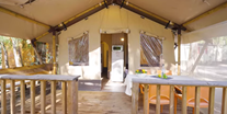 Luxuscamping - getrennte Schlafbereiche - Mittelmeer - Wasinja Lodge - 4 Mori Family Village Wasinja Lodge