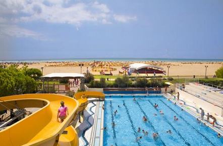 Camping de lujo - TV - Italia - Tolle Wasserrutsche - Villaggio Turistico Internazionale Villa Anna Plus am Villaggio Turistico Internazionale