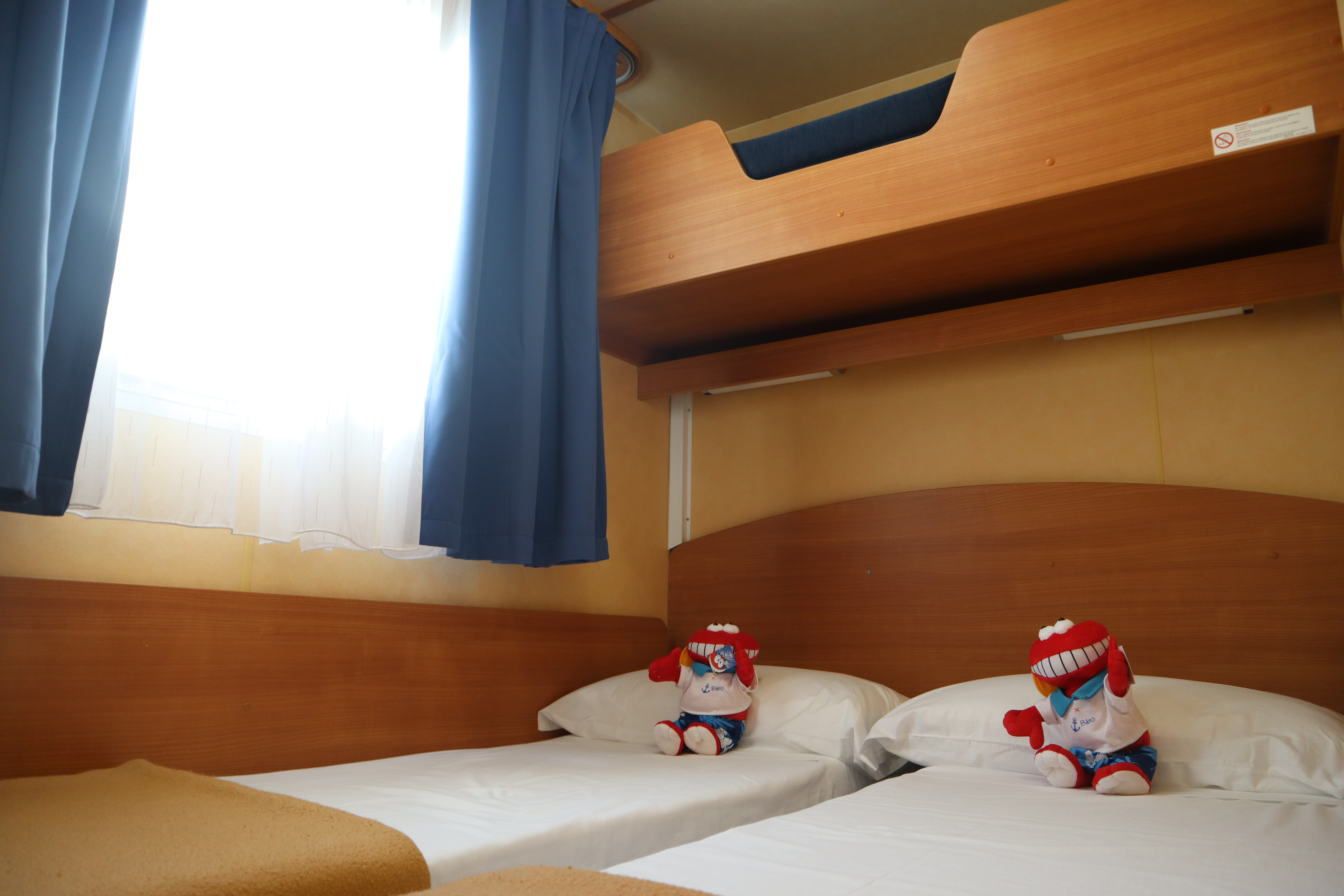 Glampingunterkunft: Kinderbettzimmer - Mobilheim Torcello Plus Gold auf Camping Ca' Pasquali Village