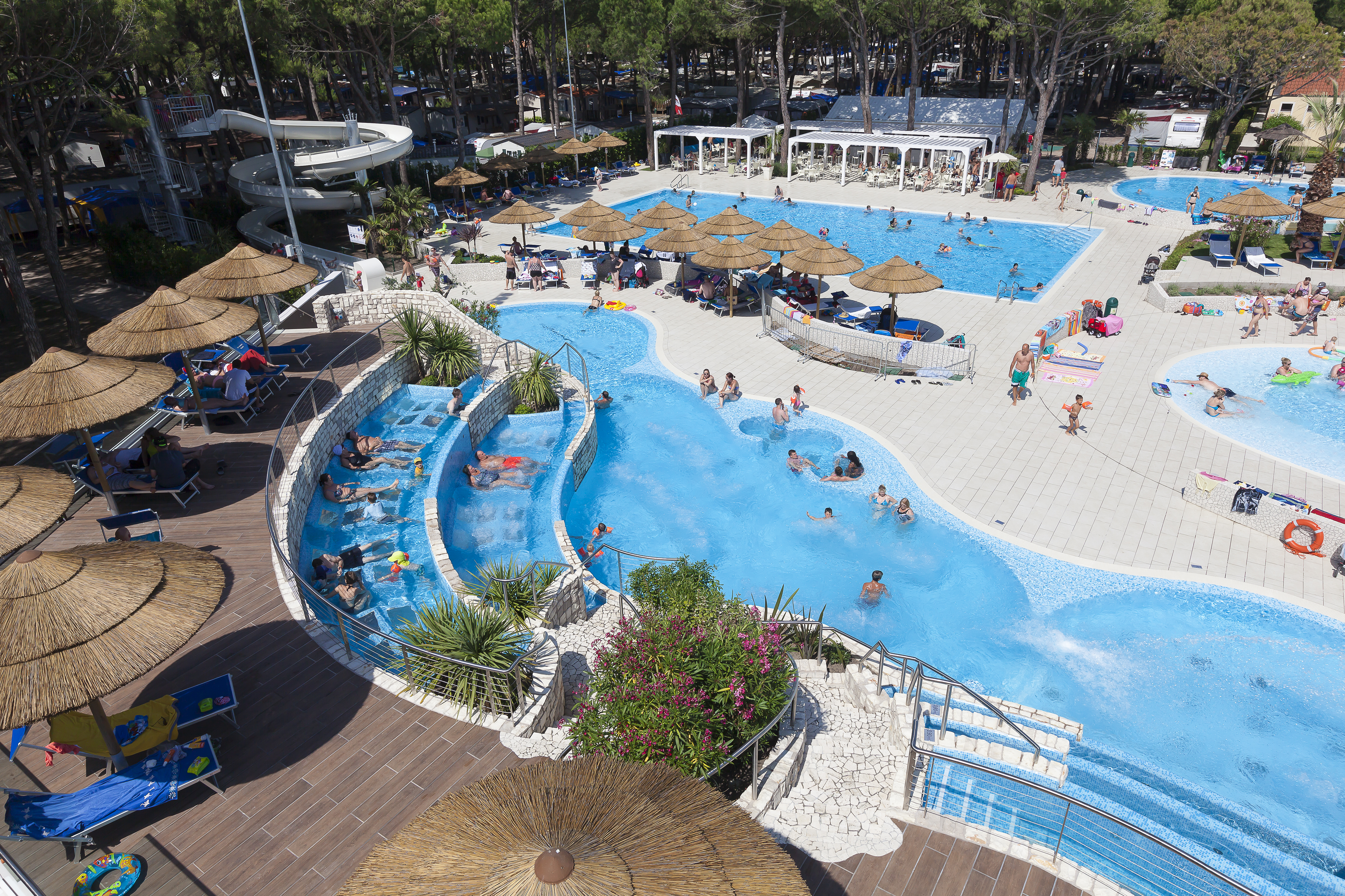 Camping de lujo - TV - Italia - Wellness - Camping Ca' Pasquali Village Mobilheim Torcello Plus Gold auf Camping Ca' Pasquali Village